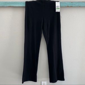 NWT Karen Kane Black Modern Knit Pants Wide Leg